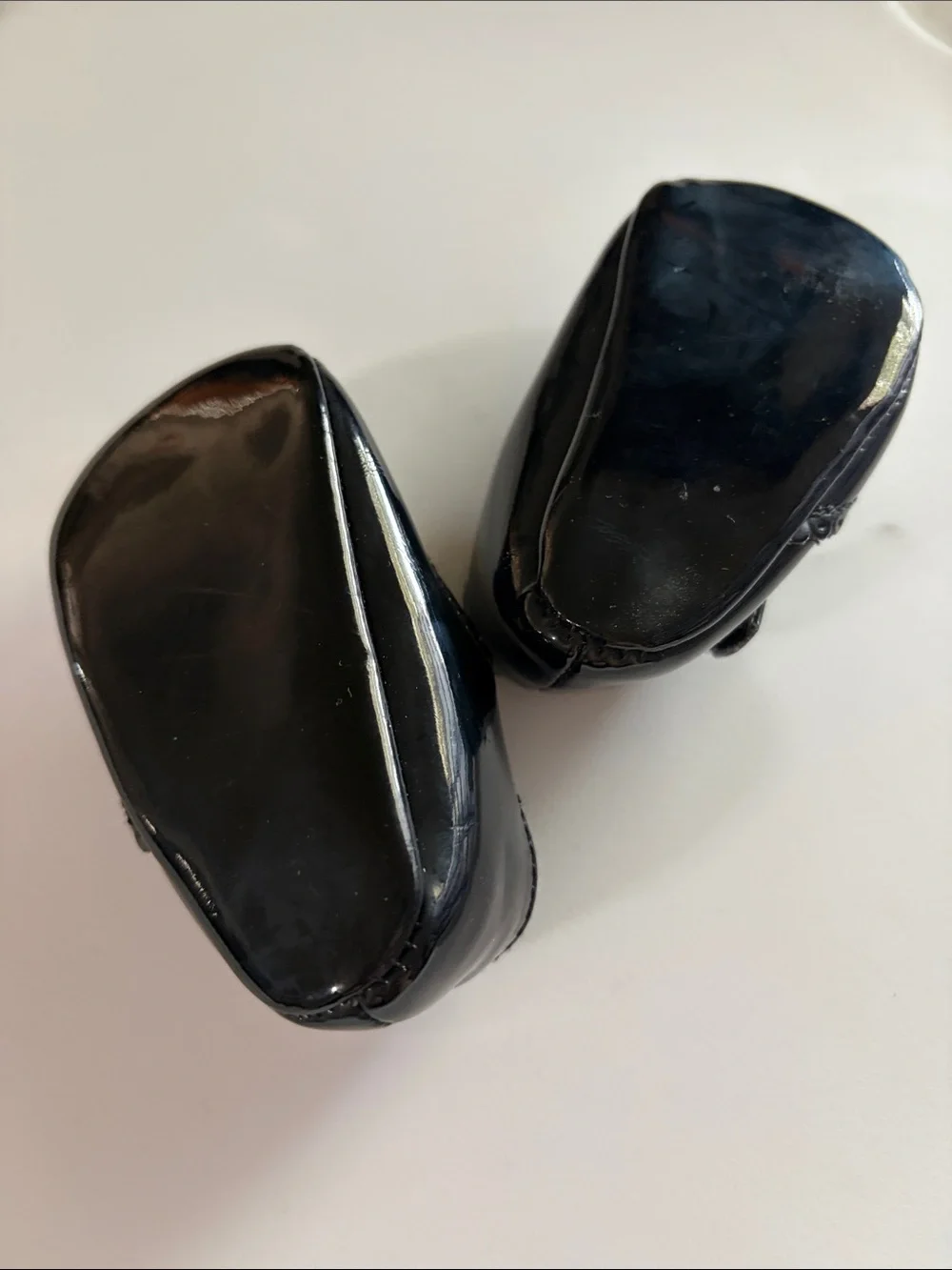 Faded Glory Black Patent Mary Jane Baby Shoes